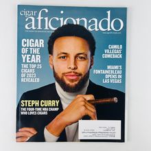 Cigar Aficionado January/February 2024 Four-Time NBA Champ Steph Curry Cover