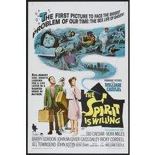 Spirit Is Willing 01 Poster Canvas Movie Film Print A0 A1 A2 A3 A4 A5 A6 Art Wal