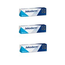 3X Jekoderm for irritation rash dry flaky cracked skin and baby sensitive 3x25g