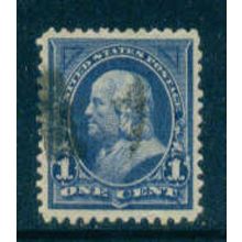 Used 264 1c Benjamin Franklin Very Fine M02820