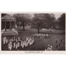 Dedication Of Suls Temple 1909 Bath Pageant RPC Postcard
