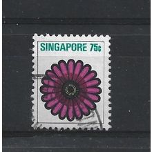 Singapore.SG220 75c Gerbera jamesonii.Fine Used.Jun25