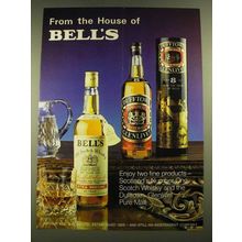 1979 Bell's Scotch and Dufftown Scotch Ad