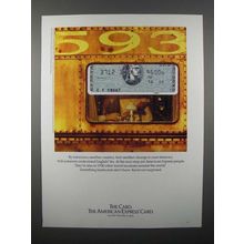 1992 American Express Credit Card Ad - By Tomorrow