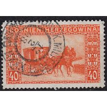 ÖSTERREICH AUSTRIA [BosHerz] MiNr 0039 A ( O/used )