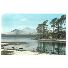 FRIARS CRAG, DERWENTWATER. KESWICK used vintage postcard by Gomis Ltd. 1976 pm =