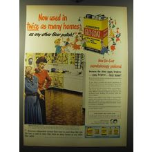 1949 Johnson's Glo-Coat Ad - Now used in twice as many homes