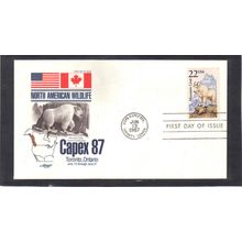 FDC Artmaster 2323 22c Moutain Goat (Cachet-U/A) CV40940