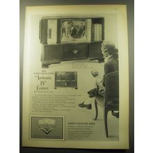 1959 DuMont Royal Sovereign Television Ad - Home entertainment center