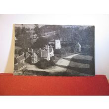 HAM MANOR & CHURCH, WILTSHIRE unused vintage postcard RP=
