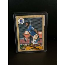 Bo Jackson #170 | 1987 Topps Baseball Trading Card