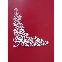 6 x Tattered Lace Die Cuts Rose Corner