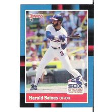 1988 Donruss baseball Harold Baines card #211 -NM - White Sox