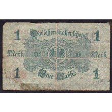 1914 Germany Banknote 1 Mark