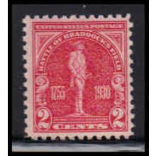 688 2c Battle of Braddock Fine MNH O2680