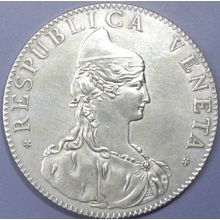 1756 Italian State, Venice. Challenge Coin, Souvenir. REPLICA. 67a.