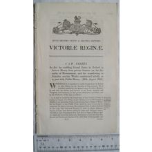 1853 Act of Parliament: Grand Juries in Ireland to borrow money