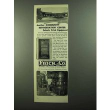 1950 Frick Refrigeration Ad - Community Refrigeration