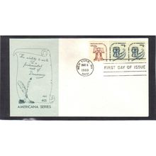 FDC Bazaar 1618 13c Bell 1811 1c Inkwell/2 (Cachet-U/A) CV40678