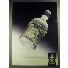 1974 Guerlain Veritable Eau de Cologne Imperiale Ad - I would like to create