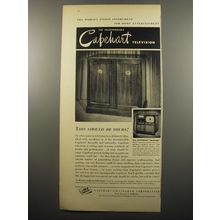 1950 Capehart Saratoga Television Ad - This should be yours!