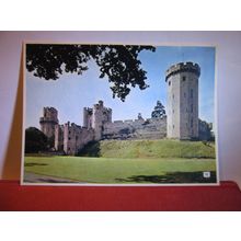 CAESAR'S TOWER, WARWICK CASTLE. unused postcard by Walter Scott 1950s =