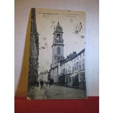 St. LAURENT CHURCH. PONT-A-MOUSSON. FRANCE used antique postcard 1908 pm =