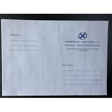 Cabo Verde Stationery Entier Postal Taxa Paga Serviço Internacional pre-paid