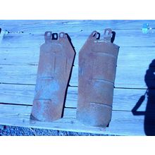 1970 Dodge Challenger Muffler Shields OEM