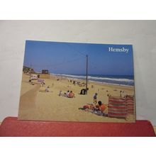 THE SANDS, HEMSBY, NORFOLK. unused postcard by J Salmon =