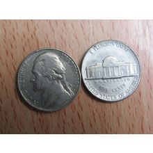 1989p USA 5 Cents Jefferson Nickel Coin
