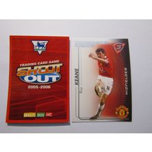 Roy Keane - Man Utd - Shoot Out 2005 2006 Magic Box Football Card (EF1)