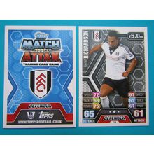 114. Kieran Richardson - Fulham - Match Attax 2013/14 Football Card EF1