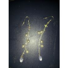 avon silver tone crystal drop Fashion Women Earrings