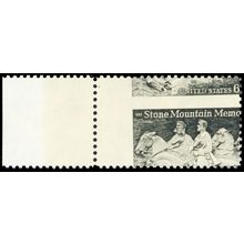 1408, 6¢ Large Misperf Error Mint NH Stone Mountain - Stuart Katz