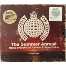 MINISTRY OF SOUND SUMMER ANNUAL 2000 2 CDs MIXED by MADISON AVENUE + SEAN QUINN