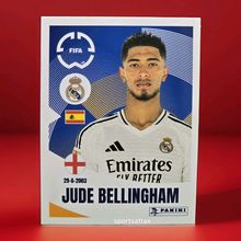 JUDE BELLINGHAM REAL MADRID 484 CLUB WORLD CUP 2025 PANINI STICKER