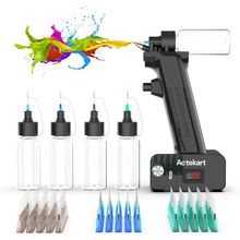 No-Clean Airbrush Kit with Disposable Nozzle (50Pcs X 0.2Mm & 100Pcs X 0.3Mm & 1