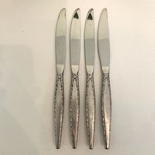 Oneida VENETIA Community Stainless Flatware Set of 4 Dinner Knives 9" Burnished