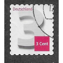 GER 2012 3c (S/A) 'NUMERAL' FINE USED (EBID63-111)