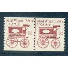 1903 9.3c Mail Wagon Fine MNH Dry Gum CNP Left 1 W0146