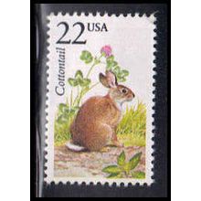 2290 22c Cottontail Fine MNH MA2823
