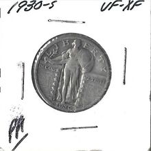 1930-S US Standing Liberty Quarter VF/XF