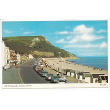 The Promenade Seaton Devon Postcard B22m