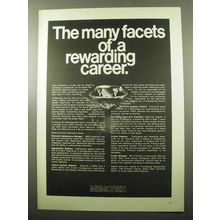 1969 Memorex Company Ad - Many Facets