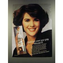 1986 Clairol Loving Care Color Mousse Ad - Don't Just Cover Your Gray
