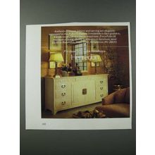 1986 Henredon Folio 16 Dresser Ad