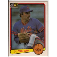 1983 Donruss baseball card 254 Craig Swan