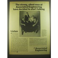 1967 Associated Engineering Advertisement - The strong, silent men