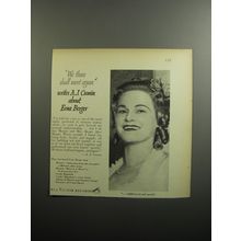 1951 RCA Victor Records Ad - A.J. Cronin about Erna Berger